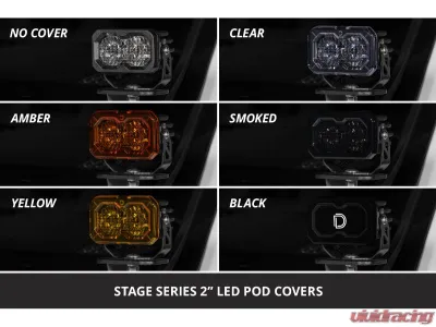 Diode Dynamics C2 2.0 LED Pod Cover Clear Single - DD8559