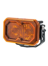 Diode Dynamics C2 2.0 LED Pod Cover Amber Single                                     - DD8560 - Image 5