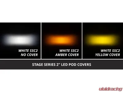 Diode Dynamics C2 2.0 LED Pod Cover Amber Single - DD8560