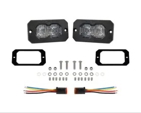 Diode Dynamics C2R 2pc White Flood Flush Mount LED Pod