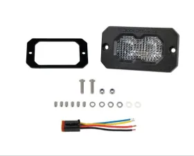 Diode Dynamics C2R 1pc White Flood Flush Mount LED Pod