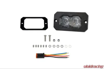 Diode Dynamics C2R 1pc White Flood Flush Mount LED Pod - DD8573S