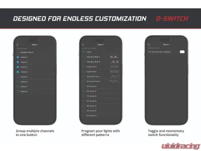 Diode Dynamics D-Switch Kit Jeep JL Wrangler | Gladiator 2018-2025 - DD8785