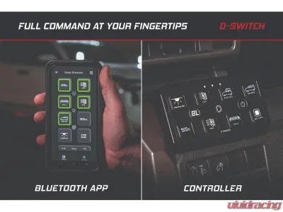 Diode Dynamics D-Switch Kit Jeep JK Wrangler 2007-2017 - DD8786