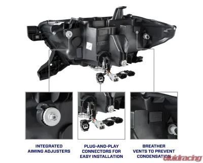 Diode Dynamics Sequential LED Projector with Selectable DRL Toyota Tacoma 2016-2023 - FL0001