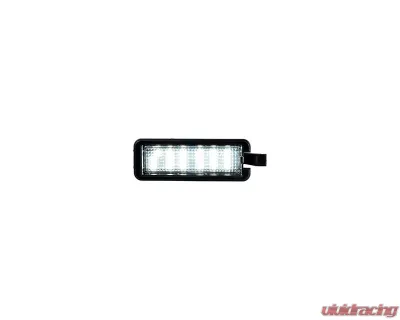 Diode Dynamics Single Clear LED License Plate Light Dodge Challenger | Charger | Chrysler 300 | Jeep Compass 2015-2025 - FL0066
