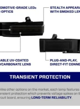 Diode Dynamics Mirror Lights (Smoked) Ford F-150 2015-2020                                     - FL0027 - Image 7