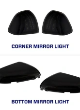 Diode Dynamics LED Mirror Lights Bottom Pair Ram 1500 | 1500 Classic  | 2500 | 3500 2009-2024                                     - FL0035 - Image 7