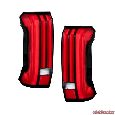 Diode Dynamics LED Tail Lights Red Pair Toyota Tundra 2022-2025 - FL0078