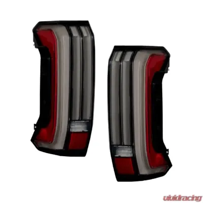 Diode Dynamics LED Tail Lights Smoked Pair Toyota Tundra 2022-2025 - FL0079