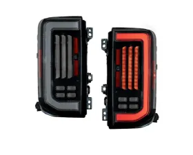 Diode Dynamics Pair Red LED Tail Lights Ford Bronco 2021-2025