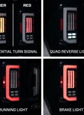 Diode Dynamics Pair Red LED Tail Lights Ford Bronco 2021-2025                                     - FL0085 - Image 7