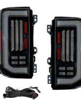 Diode Dynamics Pair Smoked LED Tail Lights Ford Bronco 2021-2025                                     - FL0086 - Image 8