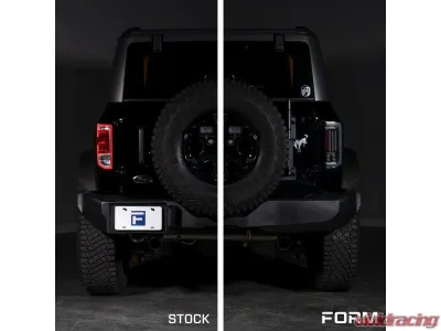 Diode Dynamics Pair Smoked LED Tail Lights Ford Bronco 2021-2025 - FL0086