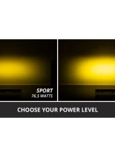 Diode Dynamics SS20 Pro Yellow Driving Standard ABL LED Light Bar                                     - DD8230 - Image 5