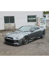 Voltex Front Bumper with Front Fenders without Ducts Nissan GTR 2009-2021                                     - VL-35R-FA-D - Image 5