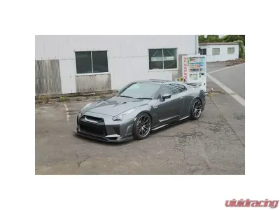 Voltex Front Bumper with Front Fenders without Ducts Nissan GTR 2009-2021 - VL-35R-FA-D