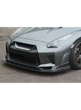 Voltex Front Bumper with Front Fenders without Ducts Nissan GTR 2009-2021                                     - VL-35R-FA-D - Image 6