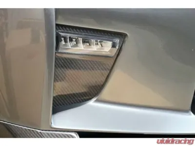 Voltex Day Time Light Cover For Voltex Front Bumper CFRP Nissan GTR 2009-2021 - VL-35R-DTL