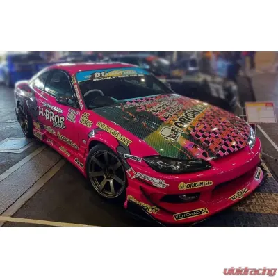 Origin Lab Racing Type 2 Side Skirt Nissan Silvia S15 1999-2002 - D183-SS