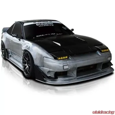 Origin Lab FRP Fujin Front Canard Set Nissan 180SX - D234-FC-FRP