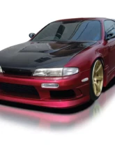 Origin Lab Stream Front Bumper Nissan Silvia S14 Zenki 1995-1996                                     - D24-FB - Image 7