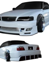 Origin Lab Ryijin Rear Bumper Toyota Chaser GX/JZX100                                     - D244-RB - Image 6