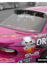 Origin Lab Carbon Roof Wing Type II Nissan S13 Silvia Coupe 1988-1993                                     - D132-CRB - Image 3