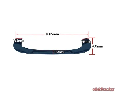 Origin Lab Racing Line Front Under Panel Carbon Nissan 180SX - D154-FU-CARBON