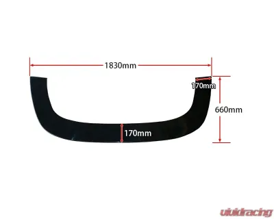 Origin Lab Racing Line Front Under Panel FRP Nissan S13 Silvia Coupe 1988-2003 - D159-FU-FRP