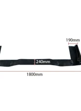 Origin Lab Racing Line Rear Under Panel Type 2 Carbon Nissan 180SX                                     - D169-RU - Image 2