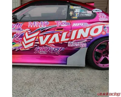 Origin Lab Silvia Raijin Side Canard Set Nissan S15 1999-2002 - D236-SC-FRP