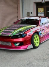 Origin Lab Silvia Raijin Side Canard Set Nissan S15 1999-2002                                     - D236-SC-FRP - Image 3