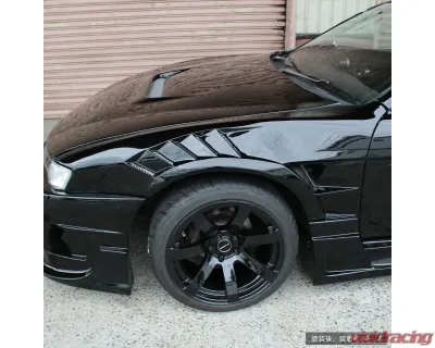 Origin Lab Sameera Duct Front Fenders +55mm Nissan S14 Kouki - D258-FF