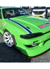 Origin Lab Drift Line Front Bumper Nissan S14 Zenki                                     - D313-FB - Image 4