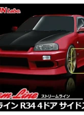 Origin Lab Streamline Side Step Nissan R34 Skyline 1998-2002                                     - D72-SS - Image 2