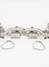 VF Engineering Titanium Valved Catback Exhaust System Porsche 911 Turbo | Turbo S 2019-2024                                     - VFE.POR.92T.TIV - Image 9