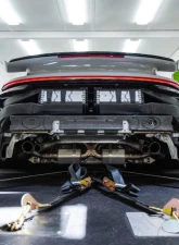 VF Engineering Titanium Valved Catback Exhaust System Porsche 911 Turbo | Turbo S 2019-2024                                     - VFE.POR.92T.TIV - Image 2