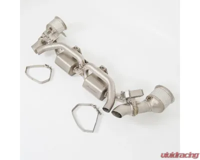 VF Engineering Titanium Valved Catback Exhaust System Porsche 911 Turbo | Turbo S 2019-2024 - VFE.POR.92T.TIV