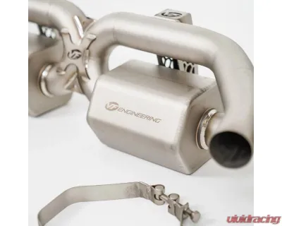 VF Engineering Titanium Valved Catback Exhaust System Porsche 911 Turbo | Turbo S 2019-2024 - VFE.POR.92T.TIV
