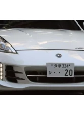 Central 20 Z-Sport Version 2 G-Nose Front Bumper Nissan Fairlady Z 370Z 2013-2021                                     - C20-FBV2-FRP-Z34K - Image 3
