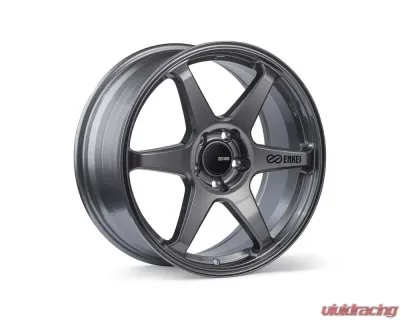 Enkei T6R Wheel 18x9.5 5x114.3 +38mm Gloss Gunmetal - 539-895-6538GM