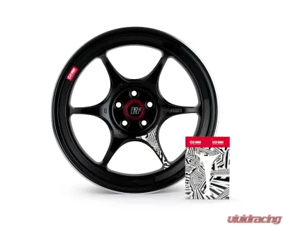 Enkei Wheels PF06 18x8 5x114.3 45mm Black Machined - 545-880-6545BKM