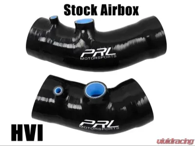 PRL Motorsports Turbocharger Inlet Pipe Kit with HVI Street MAF Hose for Honda Civic FK8 2017-2021 - PRL-HCR-INT-TIP-A