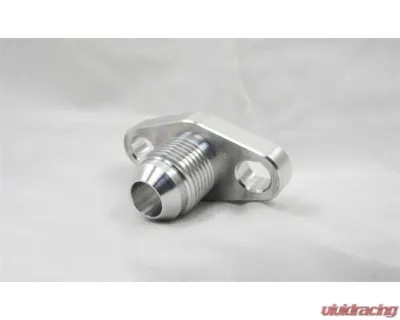 PRL Motorsports GT Turbo -8AN Ported Oil Drain Flange Slotted for Honda Civic 2016-2021 - PRL-AL-103-8AN