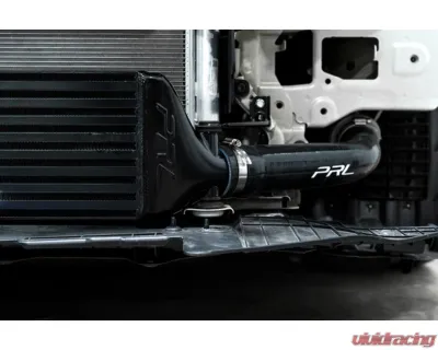 PRL Motorsports Intercooler Install Kit for Honda Civic 2016-2021, Aluminum, Black - PRL-ARDX3-IC-OUT