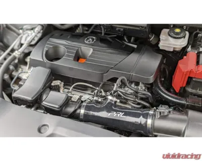 PRL Motorsports Silicone Intake Hose Kit for Honda Civic 2016-2021, 3-inch, Black - PRL-ARDX3-INT-HOSE