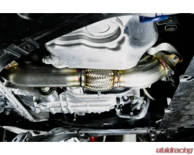 PRL Motorsports Front Pipe Upgrade for Honda Civic FK8, 3" Stainless Steel Exhaust Component - PRL-FL5-FP