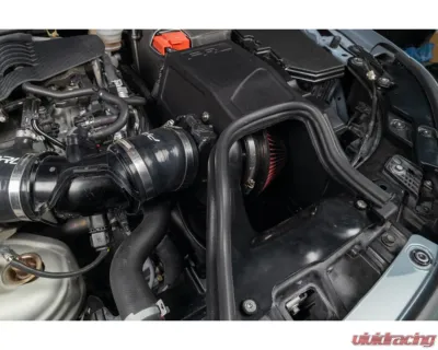 PRL Motorsports High Volume Intake System for Honda Civic 2016-2021, Black, Aluminum - PRL-FL5-INT-HVI