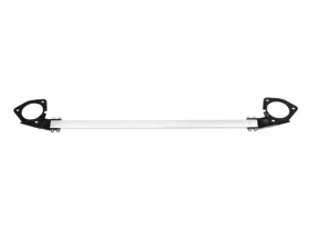 PRL Motorsports Throwback Front Strut Bar for Honda Civic 2016-2021, Aluminum, Black